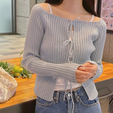 Something Ribbon Cardigan Knitwear