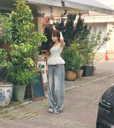 simon washing over denim wide pt