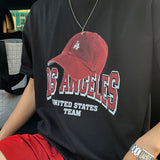 LMN ステイLAプレミアムコットンオーバーサイズフィット半袖Tシャツ(3カラー)