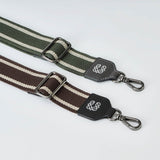 Line x Cone Leather Shoulder Strap