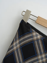 Prepy Midi Flared Skirt