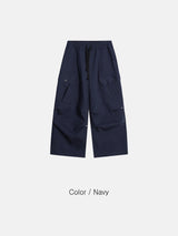 Pure rivet cargo pants