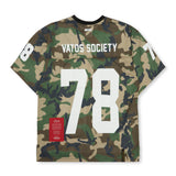 メッシュオーバーサイズTシャツ カモフラージュ