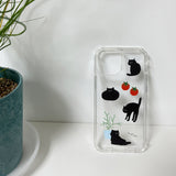 mew cat gel hard case