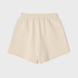 Tennis Ball Soft Cream Sweat Shorts [For women]