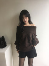 オフダイヤニット