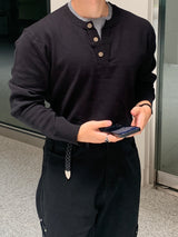 Coloring non-layered round knitwear