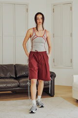 Sporty Line Tank Top (GRAY)