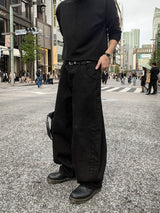 Mono Basic Curved Cotton Pants