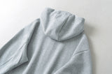 Daily High-Neck Basic Hood Zip-Up