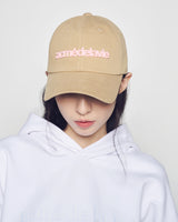 26SS FELT APPLIQUE BASIC BALL CAP