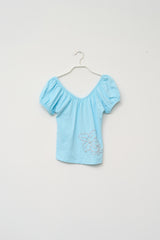 (W) Bloom Shirring Top