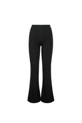 Classic slit Bootcut Pant (BLACK)