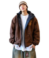 オーバーサイズ2ウェイウォッシュダウンジャケット (6oz)