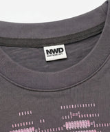 333 キスコードTシャツ_チャコール