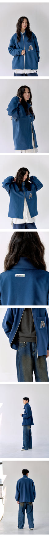 ALARM A ジップアップ_UNISEX