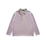 Fog Fleece Collar Tee (lavender)