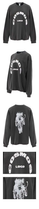ダークグレー COSMOS Tシャツ