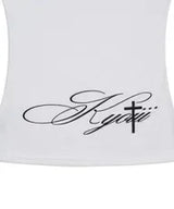 LACE LONG SLEEVE TEE (WHITE)