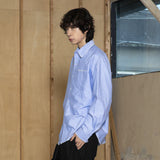 GS010 Edge Stitched City Boy Shirt (SKY BLUE)