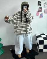 フォーマルバルーンサイドピンタックロングパンツ 🤍🩶🖤2SIZE/3COLOR