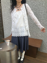 Summer Pleated Skirt