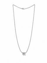 LMN Bote Triple Pavé Necklace (silver)