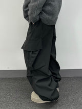 ユーティリティ ナイロン フリース パンツ