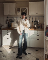 Loner Washed Bootcut Denim Pants