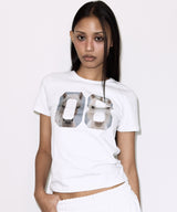2-WAY 08 HORSE TEE (WHITE) F26QB078