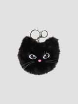 ROLA CAT FRIENDS POUCH KEYRING BLACK