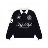 Elsie Crest Half-Zip Sweatshirt