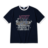 イッツ パーフェクト オーバーフィット リンガー Tシャツ(3color)