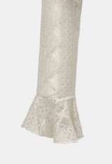 Frill Cardigan & Sleeveless Top