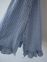 side button smocking skirt & dress 