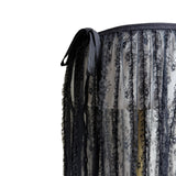 (2color) Wave Flower Lace Sheer Wrap Skirt