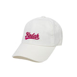 LETTERING RELAX FIT BALL CAP【YELLOW】