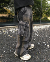 DV Glam Cargo Dirty Denim Pants (1C)