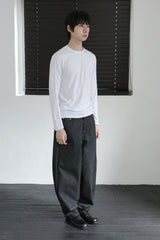 diagonal long sleeve