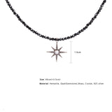 E'toile Opal Hematite Necklace(Silver/Gold)