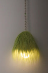 green hairy light
