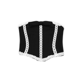 レースコルセットトップ (Black)
