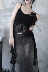 freesia lace sleeveless (2color)
