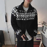 ASCLO Diamond Wool Knit Zip Up (3color)