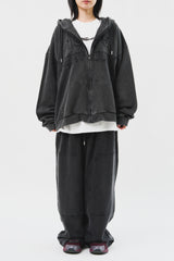 Nerv Pigment Hooded Zip Up (3color)