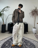リセッドピグメントクロップ半袖Tシャツ