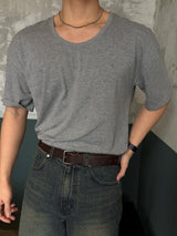 ウェイソフトＵネック半袖Ｔシャツ