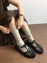 シアーミドルソックス (3color)