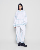 25FW LINE HAND SPRAY HOODIE WHITE