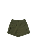 Roll-up cargo shorts_khaki